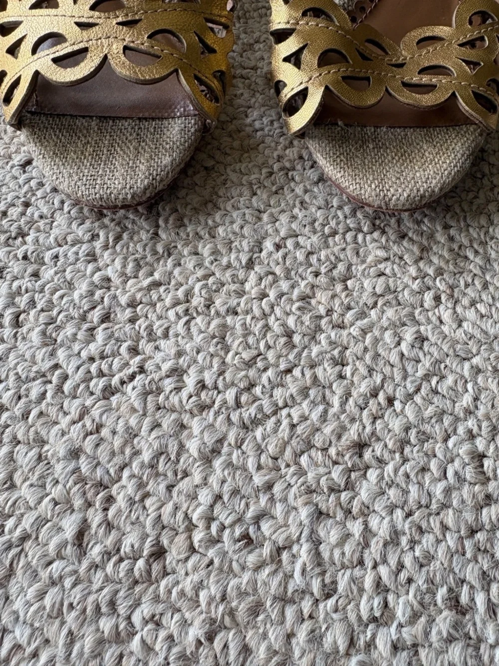 Tory Burch Aileen Gold Metallic Cutout Heels Sandals Sz 10 Glam Chic